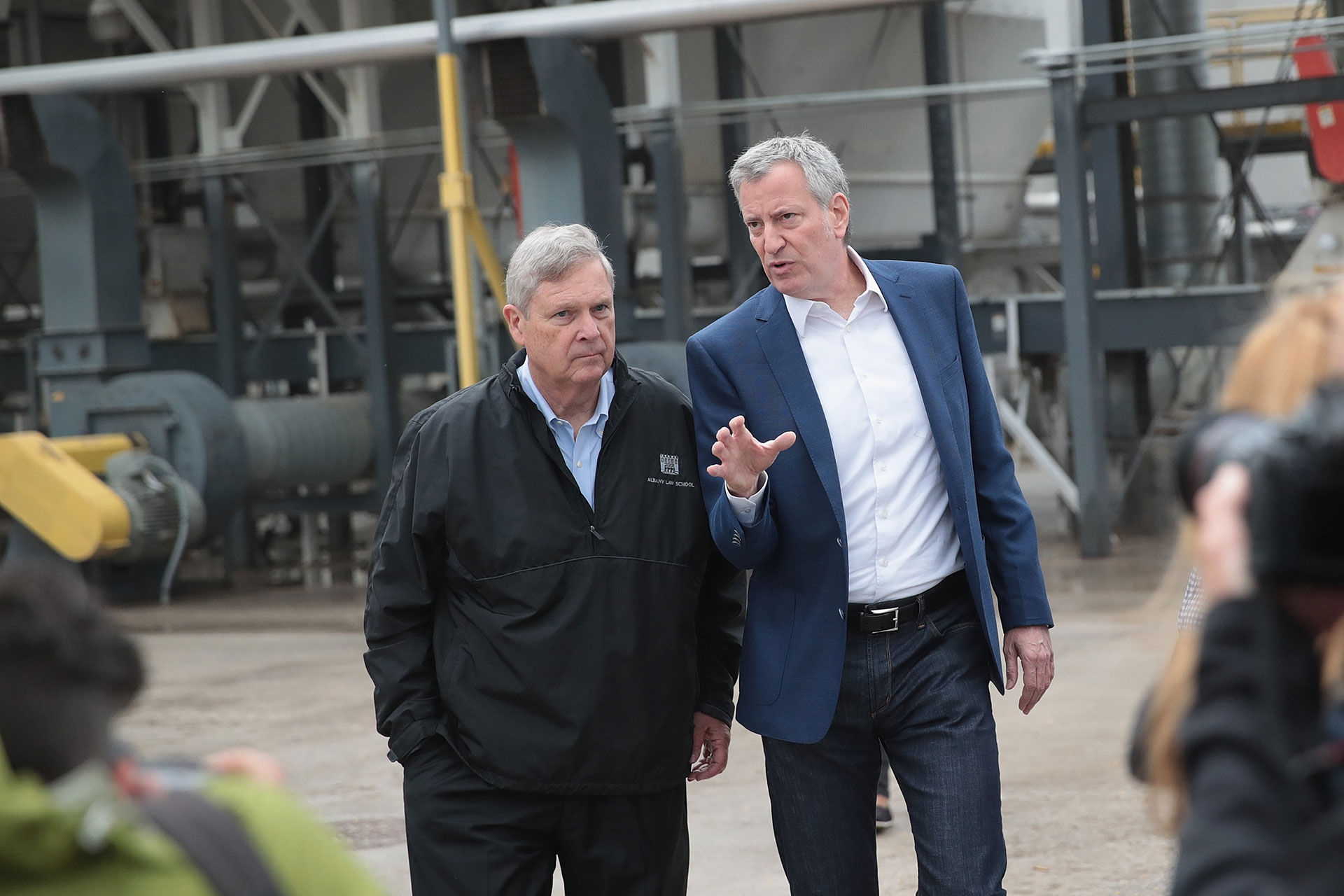 Tom Vilsack S Nomination As US Agriculture Secretary Is Met With   Vilsack E De Blasio 