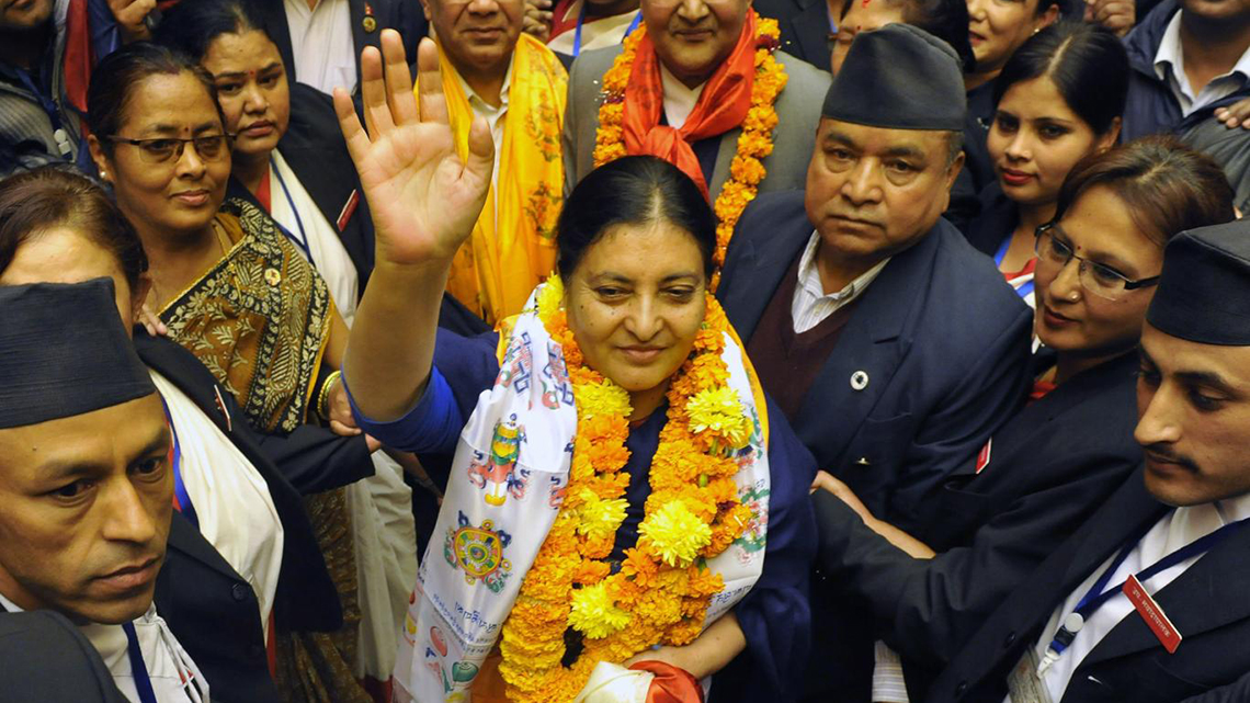 The first woman to be elected president of Nepal LifeGate